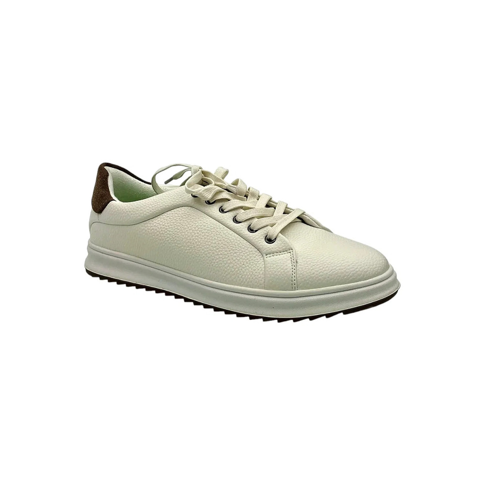 Vance Co. Men's Shoes Robby Casual Sneaker White - Medium